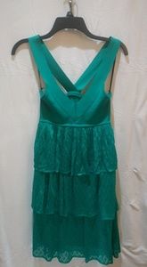 bebe Green Half Dress